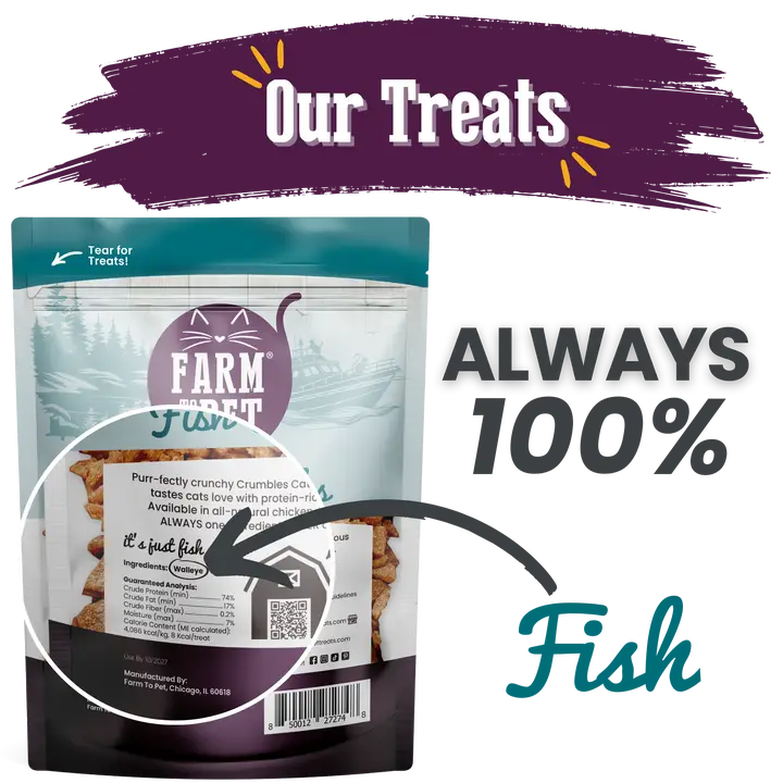 Farm to Pet Fish Crumbles