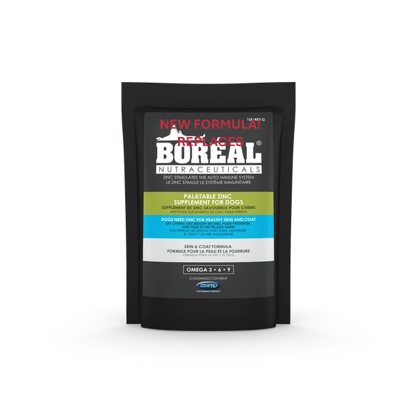 BORÉAL Z2+ Skin and Coat Supplement for Dogs 1 lb