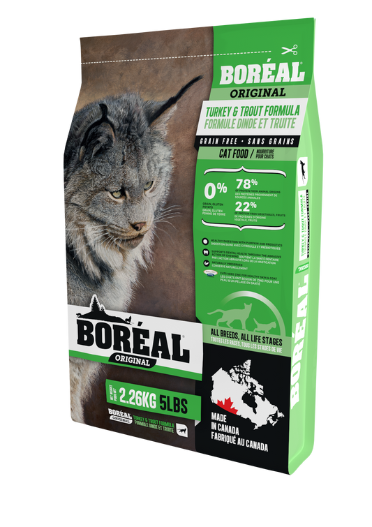 BOREAL ORIGINAL TURKEY TROUT - CAT FOOD