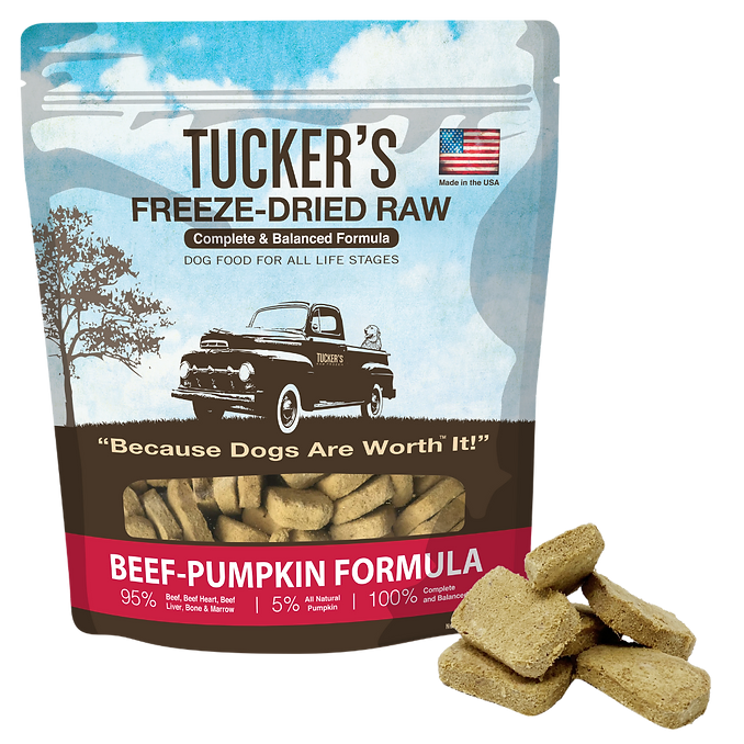 TUCKER'S FREEZE-DRIED BEEF-PUMPKIN