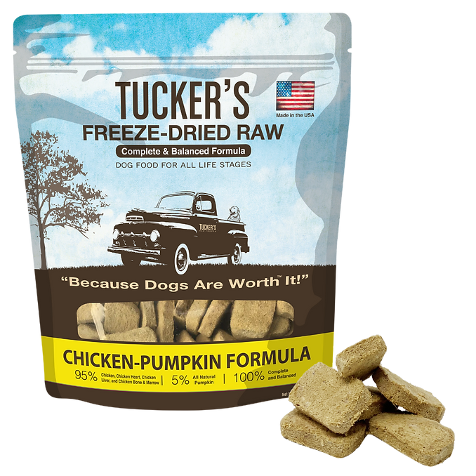 TUCKER'S FREEZE-DRIED CHICKEN PUMPKIN