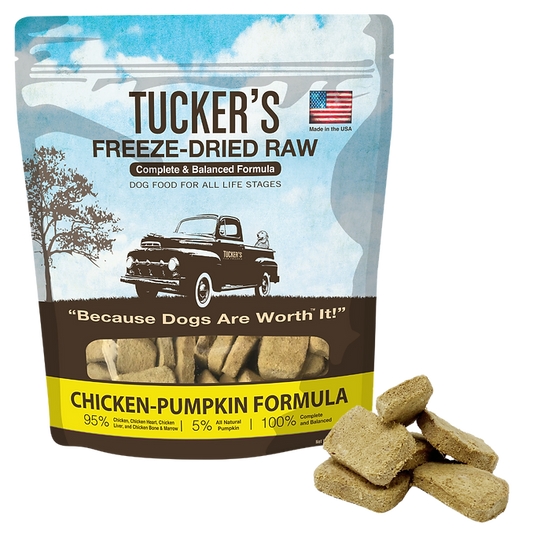 TUCKER'S FREEZE-DRIED CHICKEN PUMPKIN