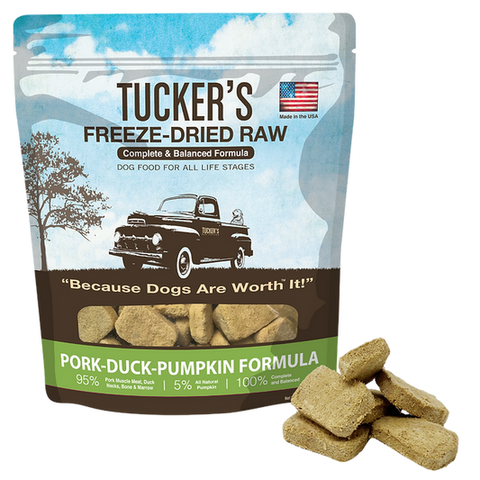 TUCKER'S FREEZE-DRIED PORK DUCK PUMPKIN