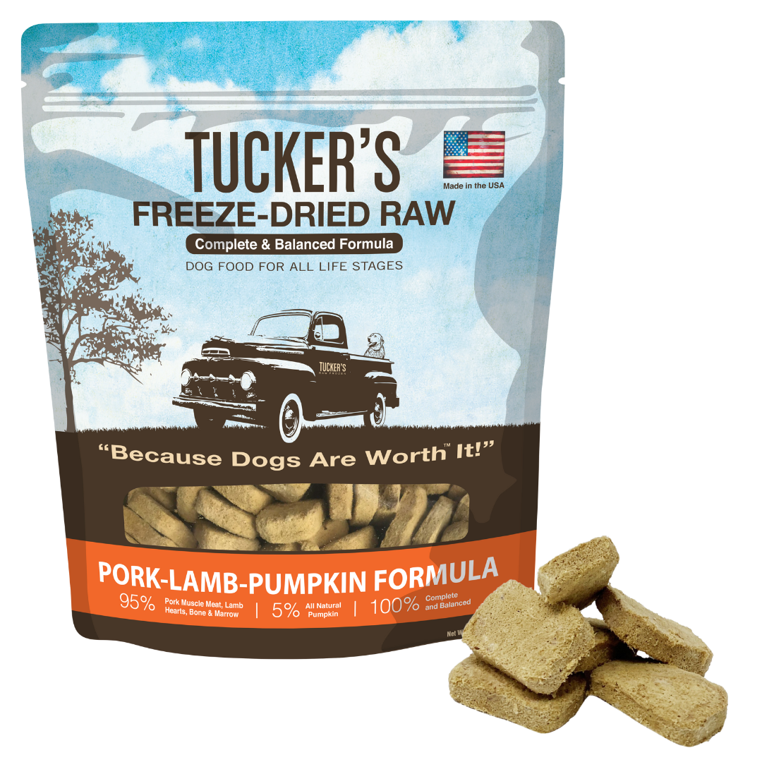 TUCKER'S FREEZE-DRIED PORK LAMB PUMPKIN