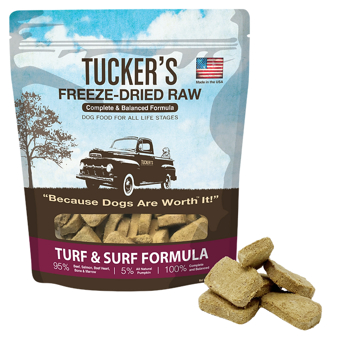 TUCKER'S FREEZE-DRIED TURF & SURF