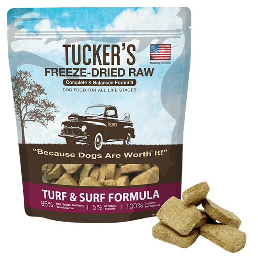 TUCKER'S FREEZE-DRIED TURF & SURF