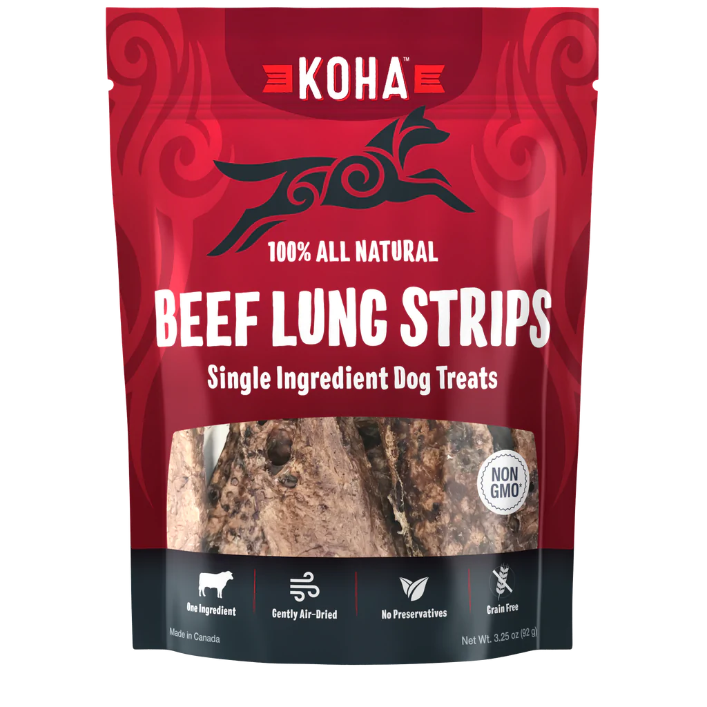 KOHA BEEF LUNG STRIPS 3.25 oz