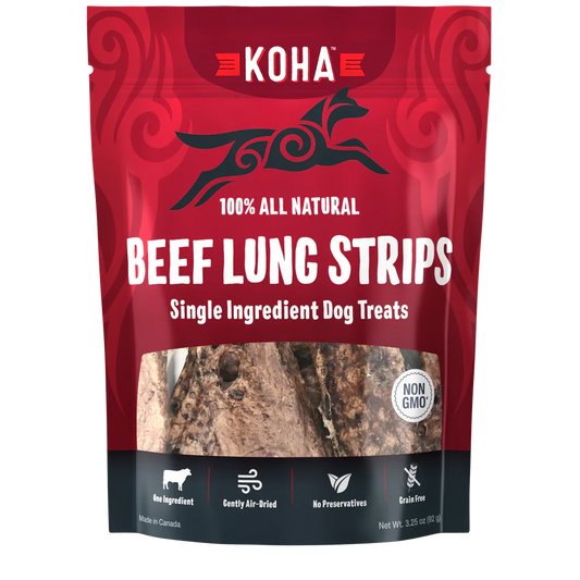 KOHA BEEF LUNG STRIPS 3.25 oz