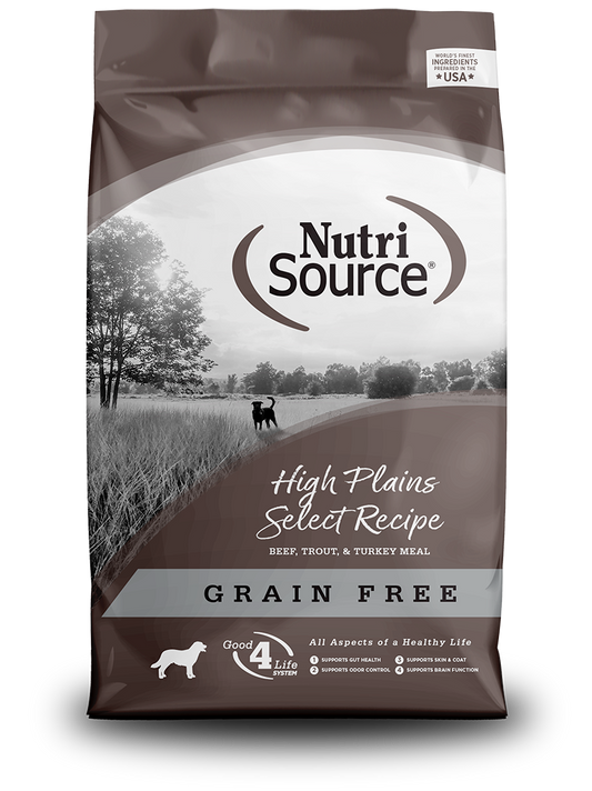 NUTRISOURCE HIGH PLAINS - DOG FOOD