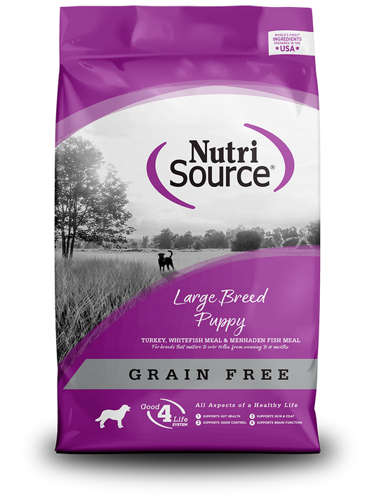 NUTRISOURCE GRAIN FREE LARGE BREED PUPPY