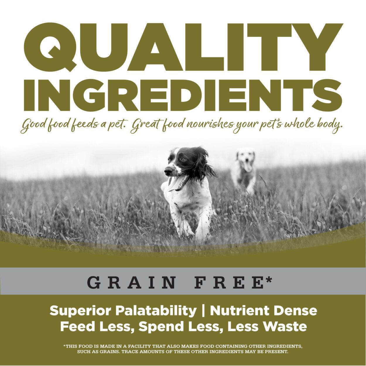 NUTRISOURCE GRAIN FREE SMALL BITES CHICKEN & PEA - DOG FOOD