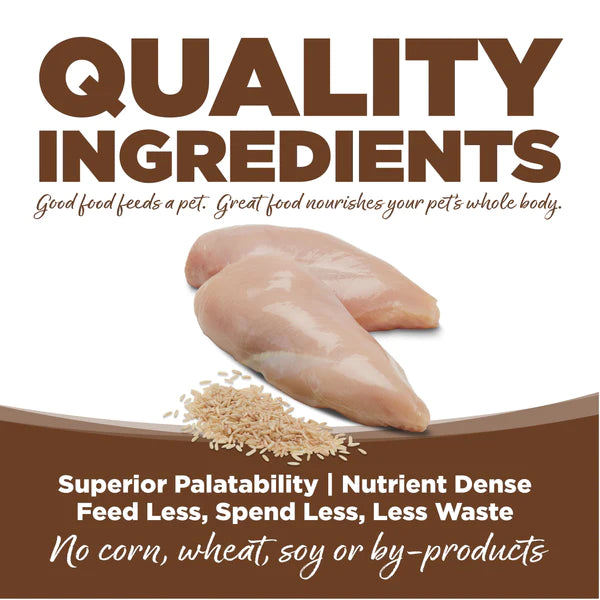 PURE VITA CHICKEN & BROWN RICE -  DOG FOOD