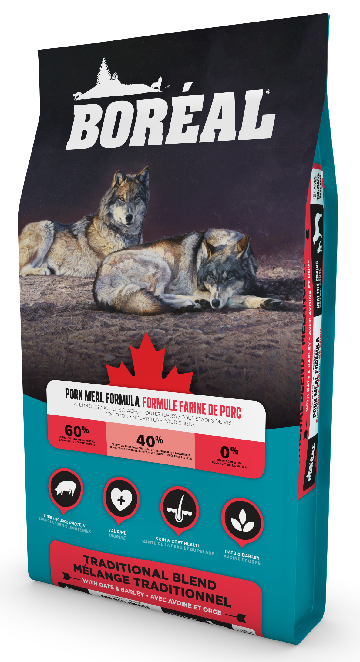 BOREAL TRADITIONAL BLEND PORK - DOG FOOD