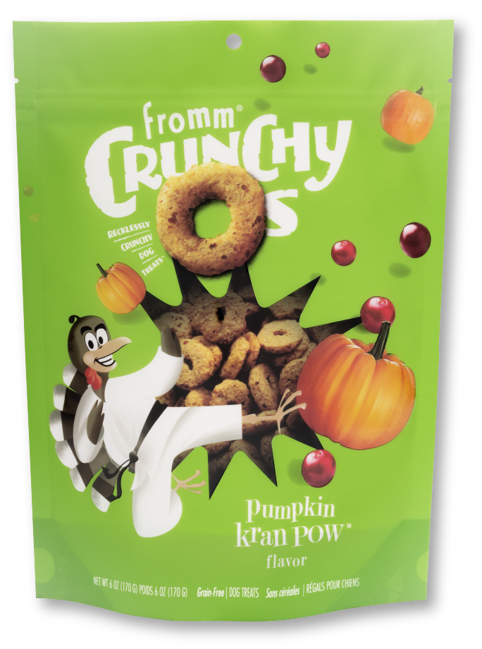 FROMM CRUNCHY O's KRAN POW