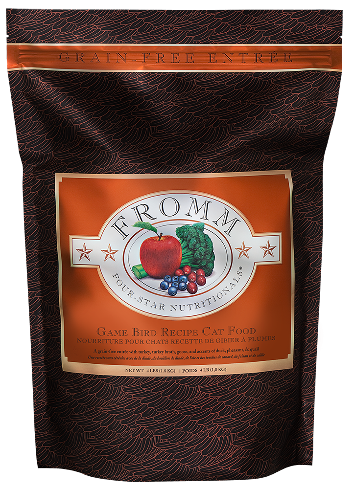 FROMM FOUR-STAR GAME BIRD GRAIN FREE CAT FOOD