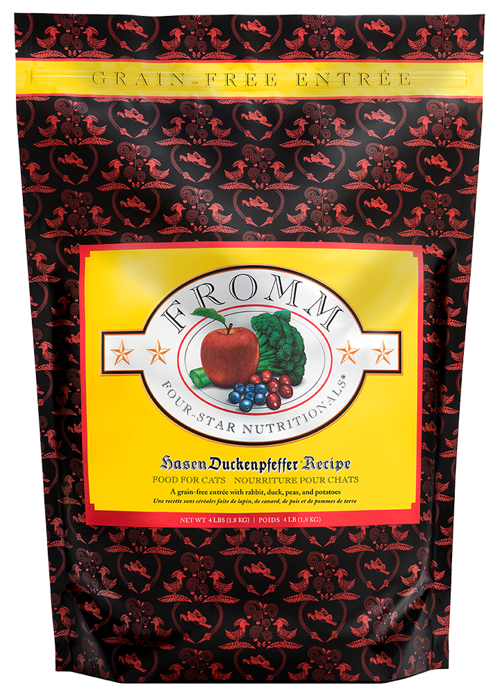 FROMM FOUR-STAR HASEN DUCKENPFEFFER CAT FOOD