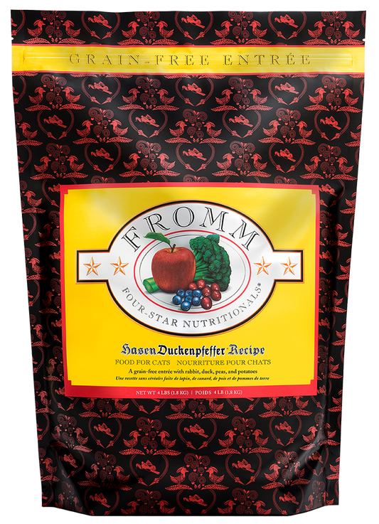 FROMM FOUR-STAR HASEN DUCKENPFEFFER CAT FOOD