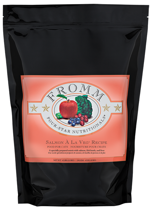 FROMM FOUR-STAR SALMON A LA VEG CAT FOOD