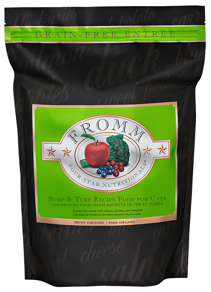 FROMM FOUR-STAR SURF & TURF GRAIN FREE CAT FOOD