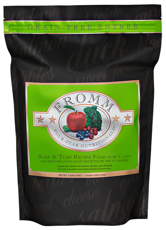 FROMM FOUR-STAR SURF & TURF GRAIN FREE CAT FOOD
