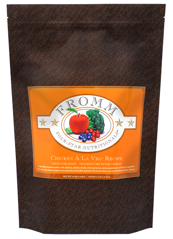 FROMM FOUR-STAR CHICKEN A LA VEG DRY DOG FOOD