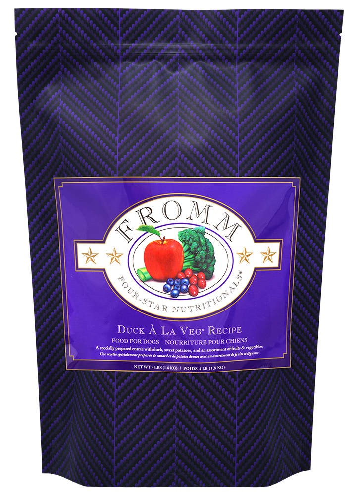 FROMM FOUR-STAR DUCK A LA VEG DRY DOG FOOD