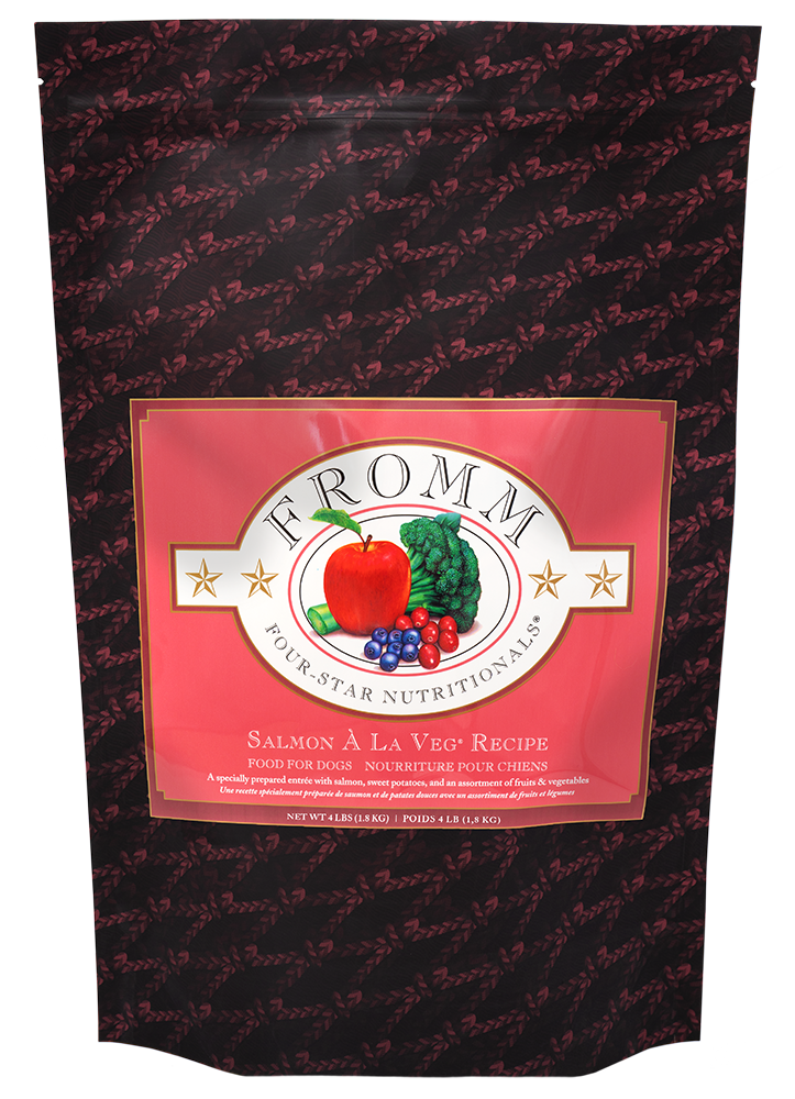 FROMM FOUR-STAR SALMON A LA VEG DOG FOOD