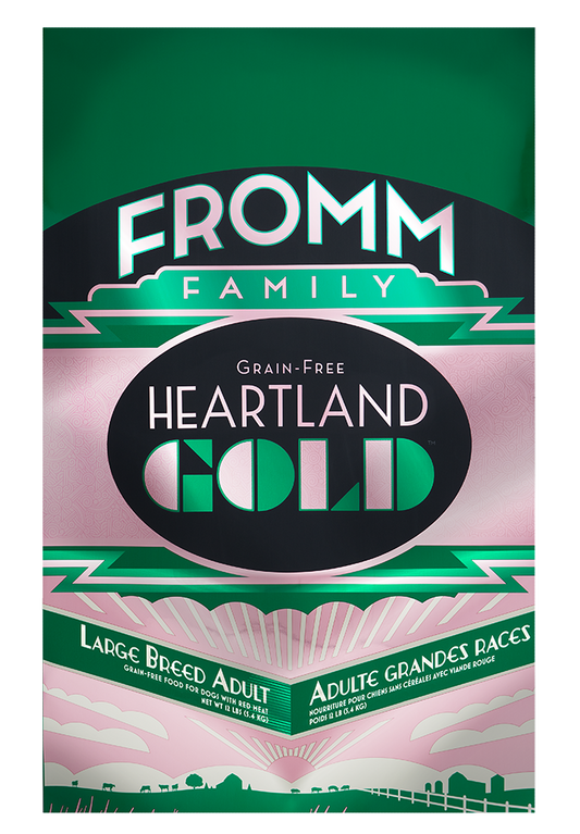 FROMM HEARTLAND LARGE BREED GRAIN FREE DOG FOOD