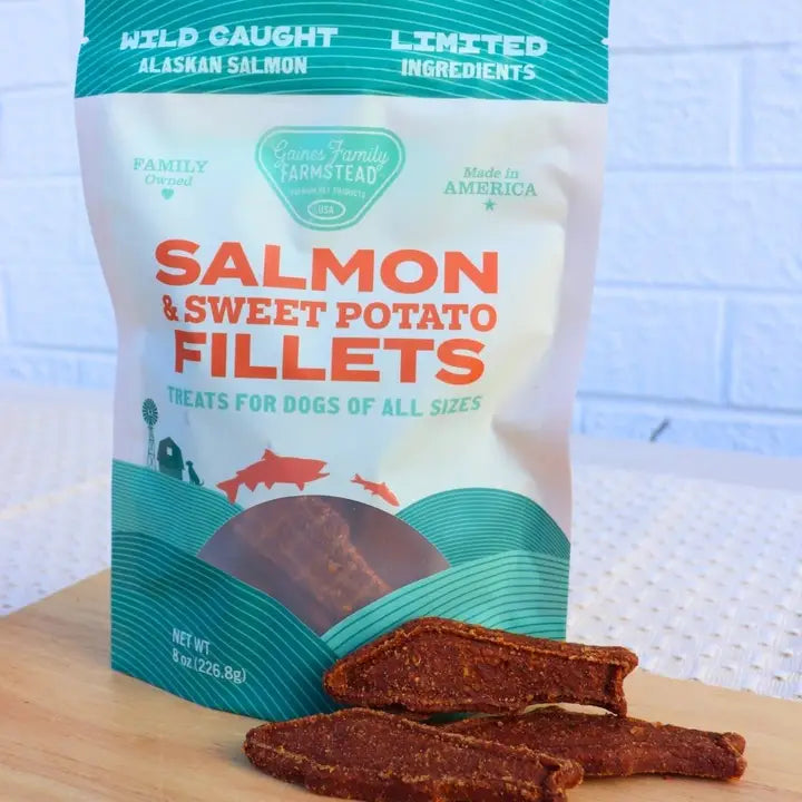 Gaines Salmon and Sweet Potato Fillets 8 oz