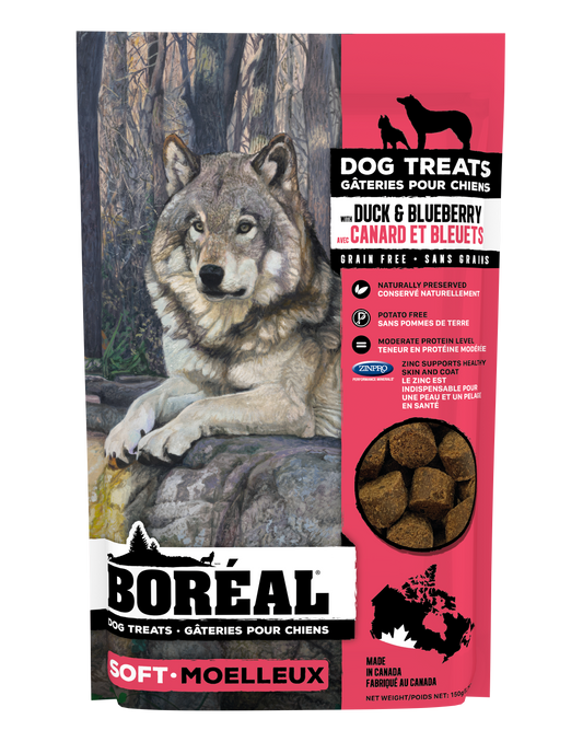 BORÉAL DUCK & BLUEBERRY DOG TREATS