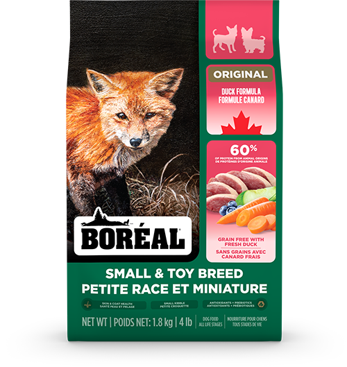 BOREAL ORIGINAL SMALL & TOY BREED DUCK FORMULA - DOG FOOD