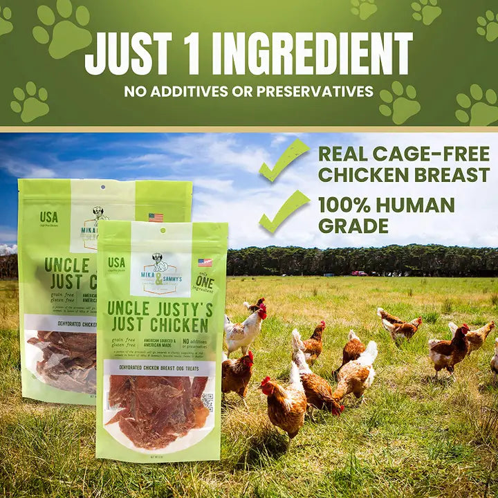 Mika & Sammy's Uncle Justy's Just Chicken 5 oz