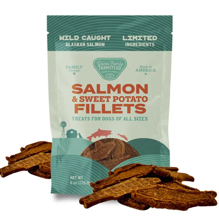 Gaines Salmon and Sweet Potato Fillets 8 oz