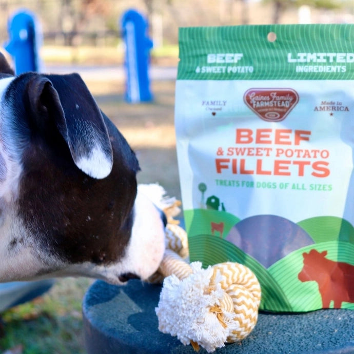 Gaines Beef & Sweet Potato Fillets 8 oz