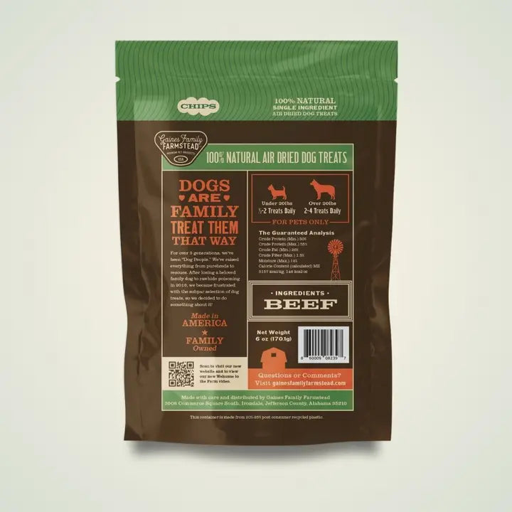 Gaines Beef Chips 6 oz