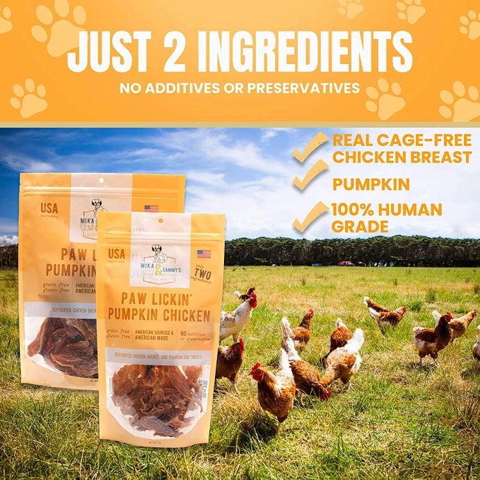 Mika & Sammy's Paw Lickin' Pumpkin Chicken 5 oz