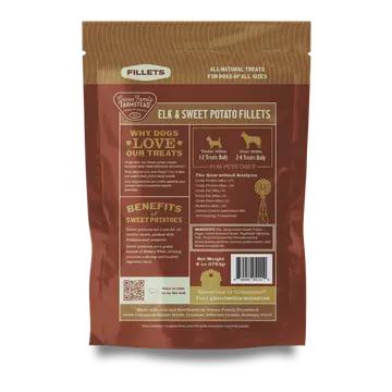 Gaines Elk & Sweet Potato Fillets 6 oz