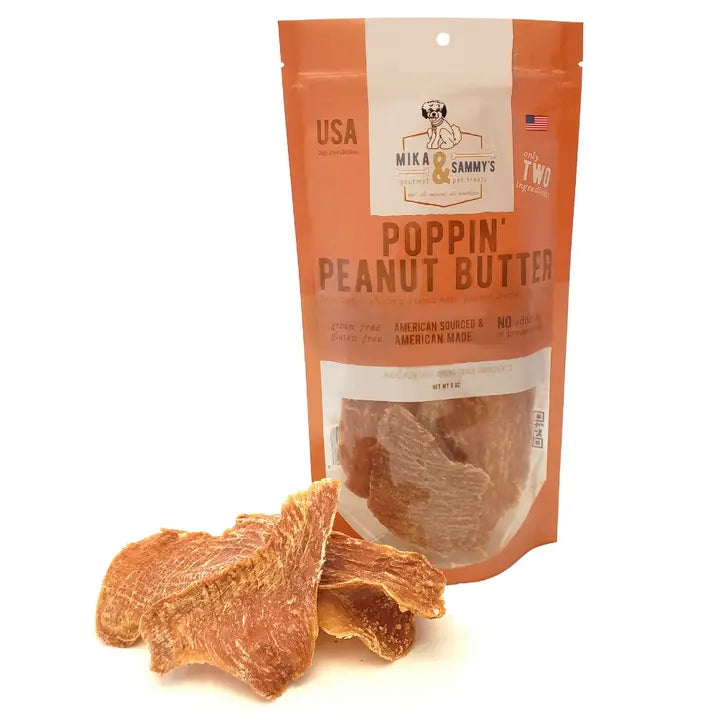 Mika & Sammy's Poppin’ Peanut Butter 5 oz