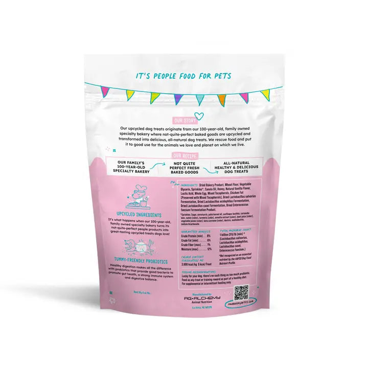Bakery Bites Vanilla Birthday Cake - Soft Baked 6 oz