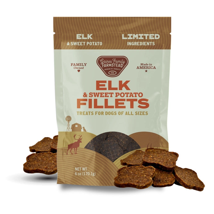Gaines Elk & Sweet Potato Fillets 6 oz