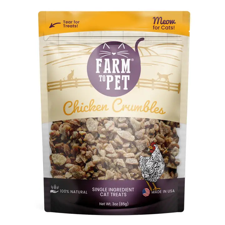 Farm to Pet Chicken Crumbles
