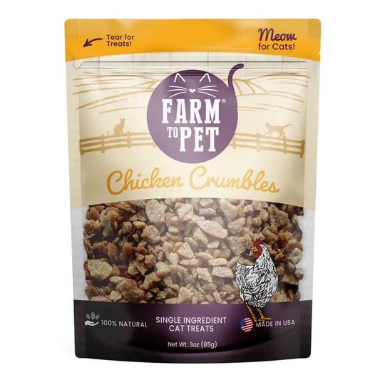 Farm to Pet Chicken Crumbles
