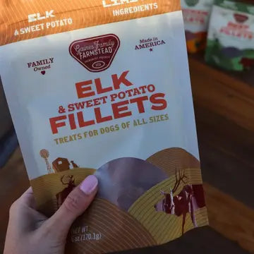 Gaines Elk & Sweet Potato Fillets 6 oz