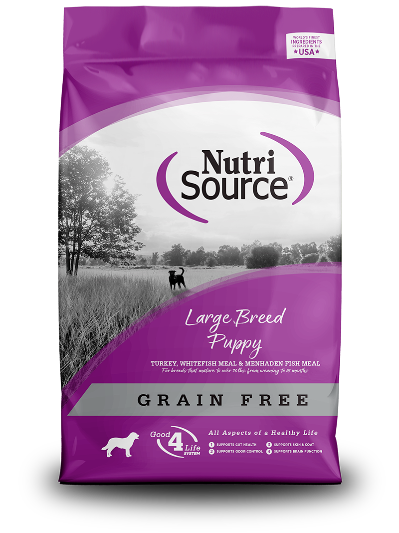 NUTRISOURCE GRAIN FREE LARGE BREED PUPPY