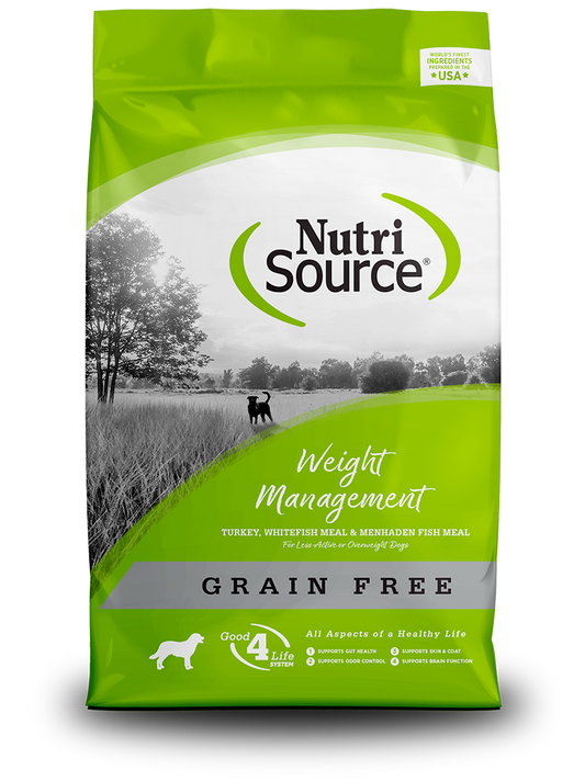 NUTRISOURCE GRAIN FREE WEIGHT CONTROL - DOG FOOD