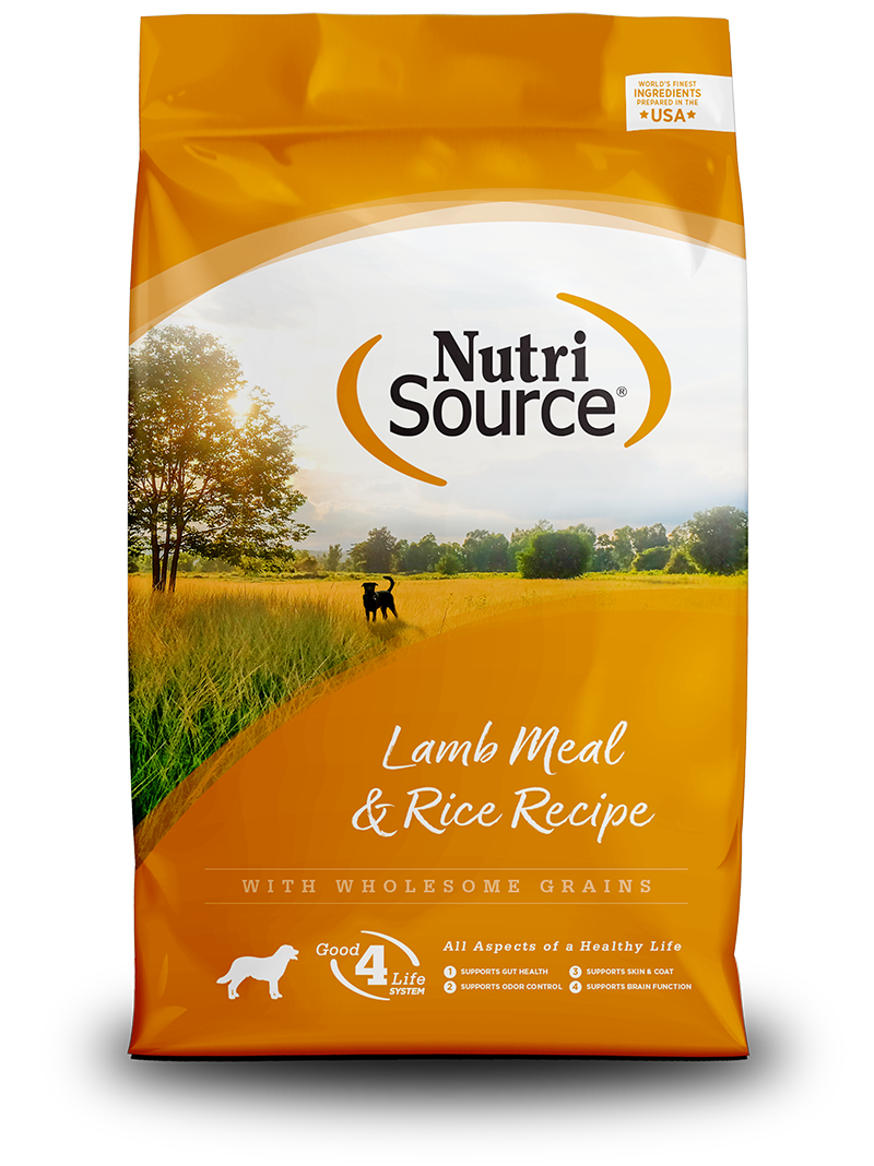 NUTRISOURCE LAMB & RICE - DOG FOOD