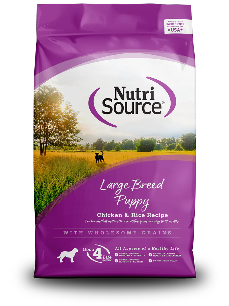 NUTRISOURCE  LARGE BREED PUPPY -  DOG FOOD