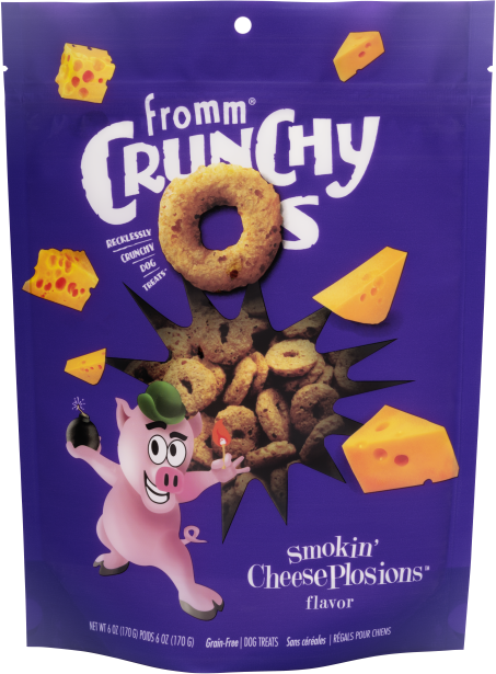 FROMM CRUNCHY O's SMOKIN' CHEESE