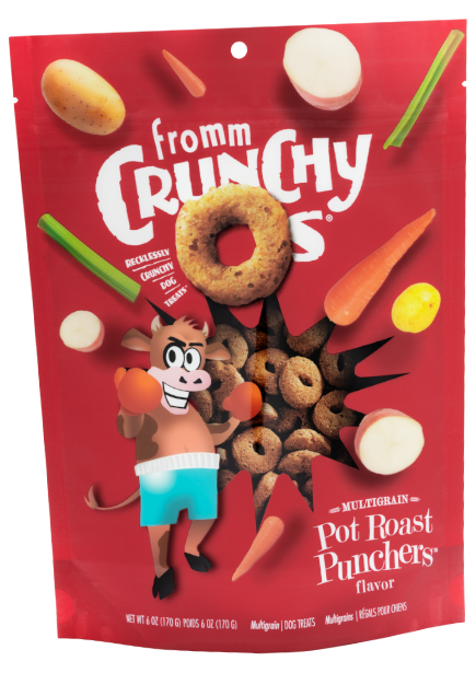 FROMM CRUNCHY O's POT PUNCHERS