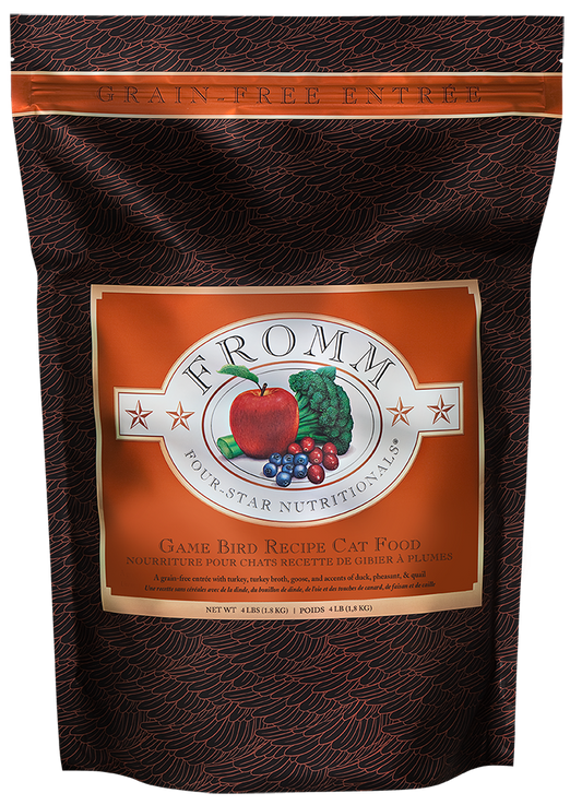 FROMM FOUR-STAR GAME BIRD GRAIN FREE CAT FOOD